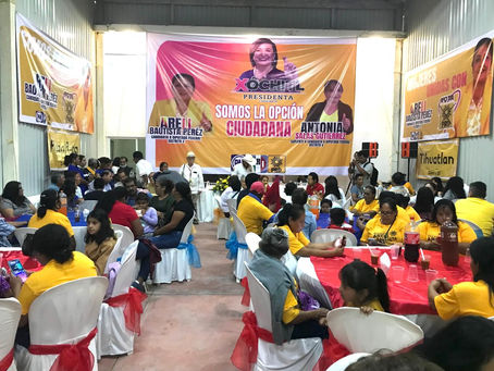 LA CANDIDATA A LA DIPUTACIÓN FEDERAL POR EL PRD -PAN-PRI DEL QUINTO DISTRITO, ARELI BAUTISTA PÉREZ INICIA SU CAMPAÑA DE PROSELITISMO