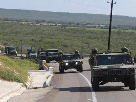 GUARDIA NACIONAL Y EJÉRCITO MEXICANO REFUERZAN SEGURIDAD EN TUXPAN, VER.