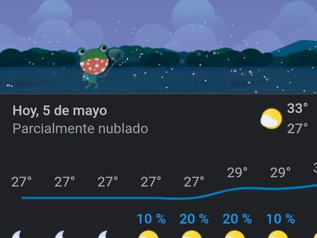 ASÍ EL ESTADO DEL TIEMPO