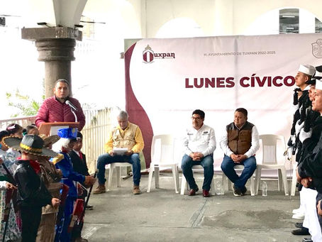 SE CONMEMORA EN ACTO CÍVICO A LA REVOLUCIÓN MEXICANA