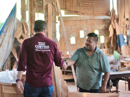 DANIEL CORTINA PROMOVERÁ EL DESARROLLO ECONÓMICO Y EL EMPLEO EN EL DISTRITO III