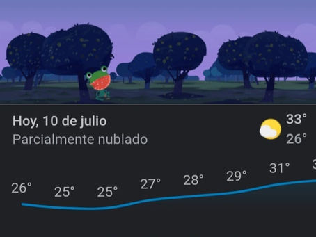 ASÍ EL ESTADO DEL TIEMPO