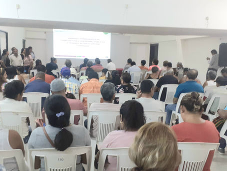 EN TUXPAN RECIBEN CAPACITACIÓN SERVIDORES PÚBLICOS POR PARTE DEL ORFIS