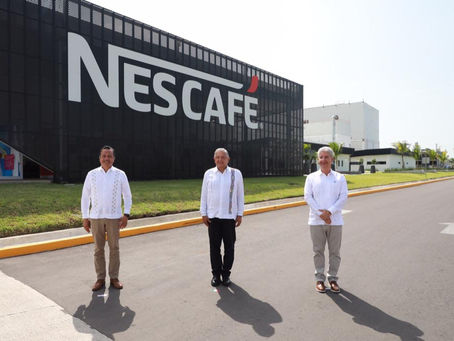 LLEGÓ A VERACRUZ LA PRIMERA INVERSIÓN QUE ANUNCIÓ EL GOBIERNO DE LA 4T