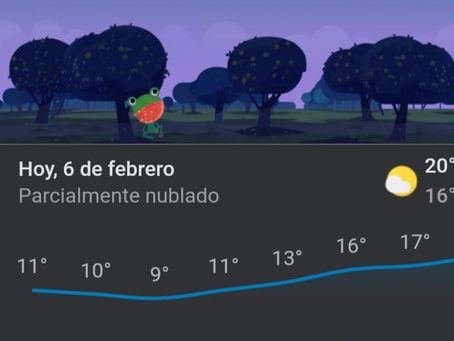 ASÍ EL ESTADO DEL TIEMPO