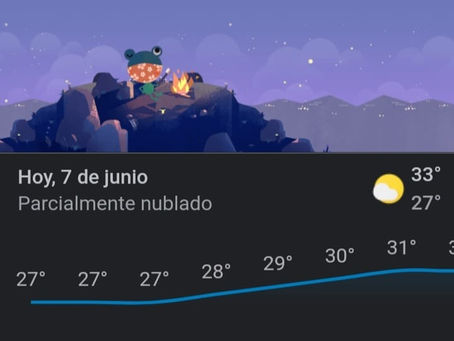 ASÍ EL ESTADO DEL TIEMPO