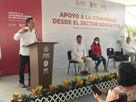 ESCUELAS QUE FUERON AFECTADAS POR EL HURACÁN ''GRACE'' RECIBEN APOYO