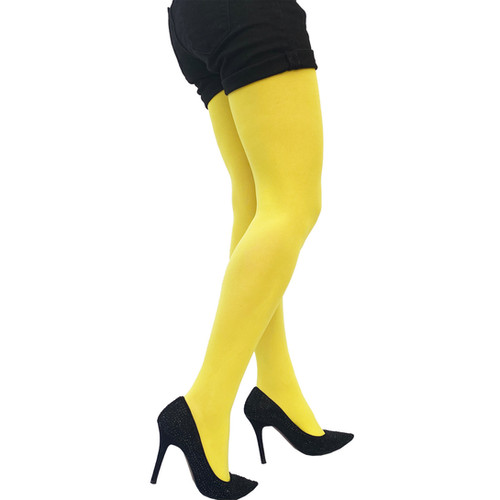 Collant Jaune Pour Femme Opaque 50 deniers