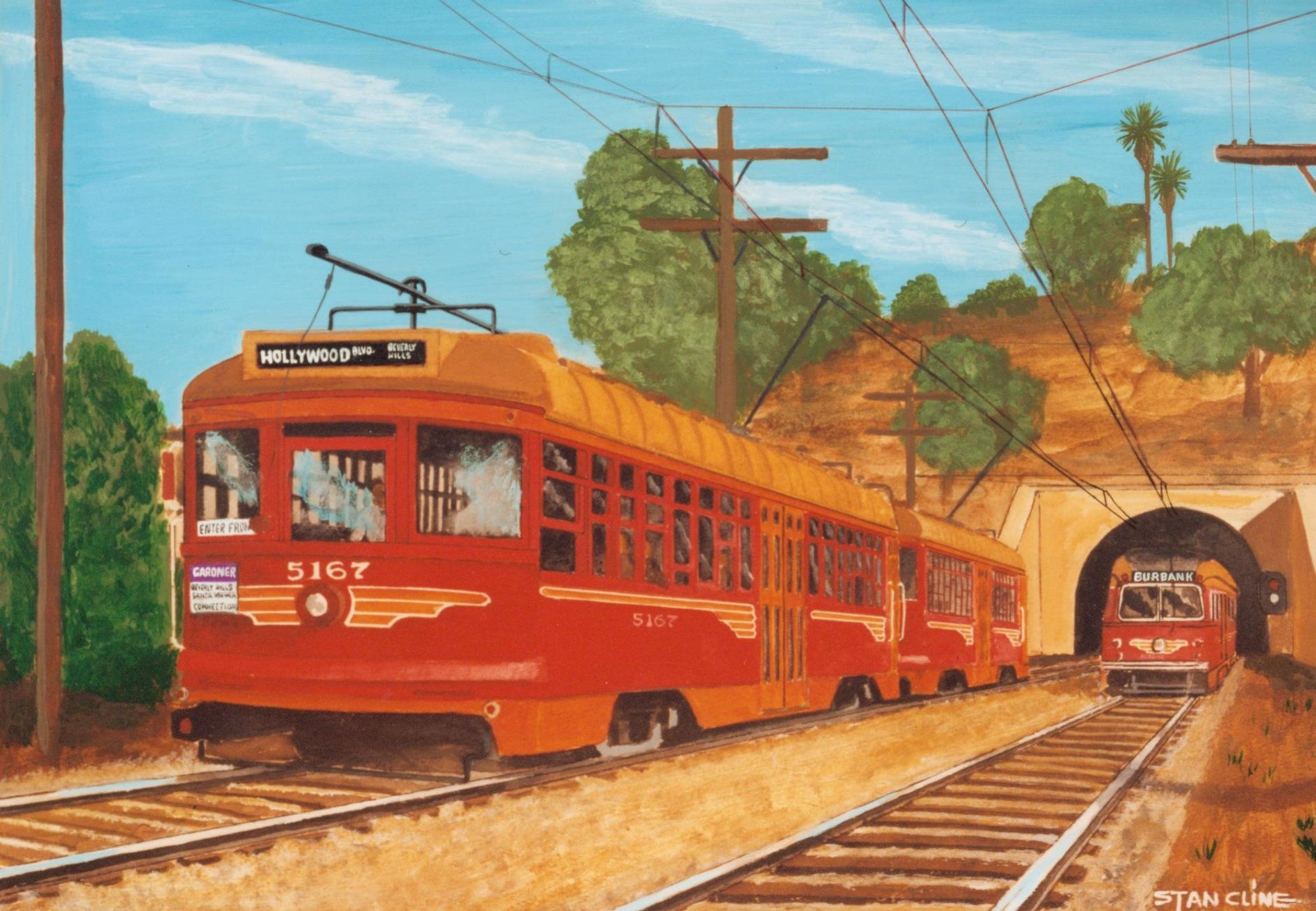 Pacific Electric Subway Entrance (1950)