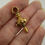 Thumbnail: Antique Georgian 15K Gold Cased Foliate Watch Key Pendant
