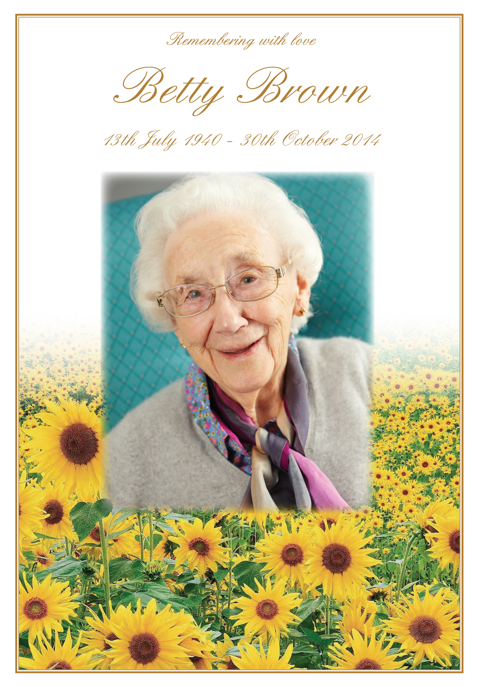 BK18 - Sunflower