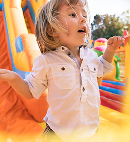 Kid Having Fun