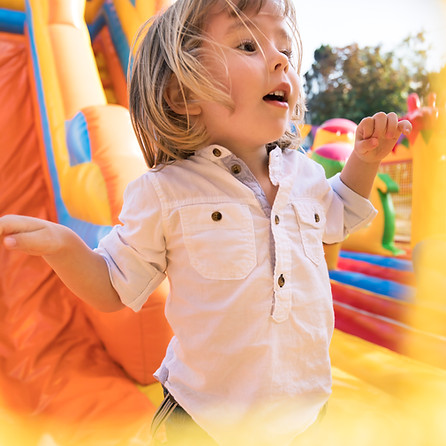 Kid Having Fun