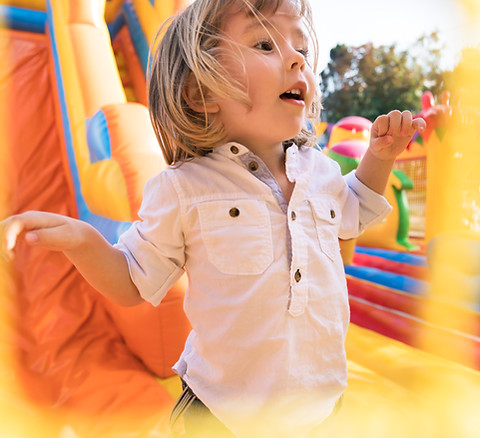 Kid Having Fun