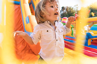 Kid Having Fun