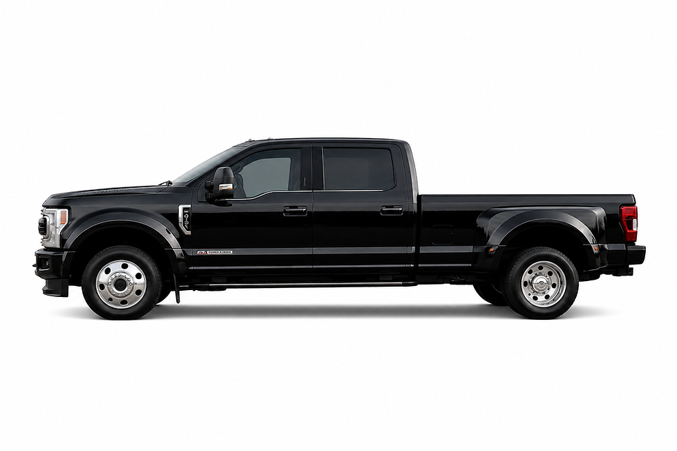 Heavy-Duty Truck for Hauling & Transportation with Rhino Bay Logistics Logo