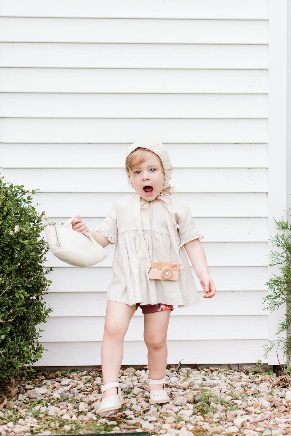 Thumbnail: Wooden toy camera PINK