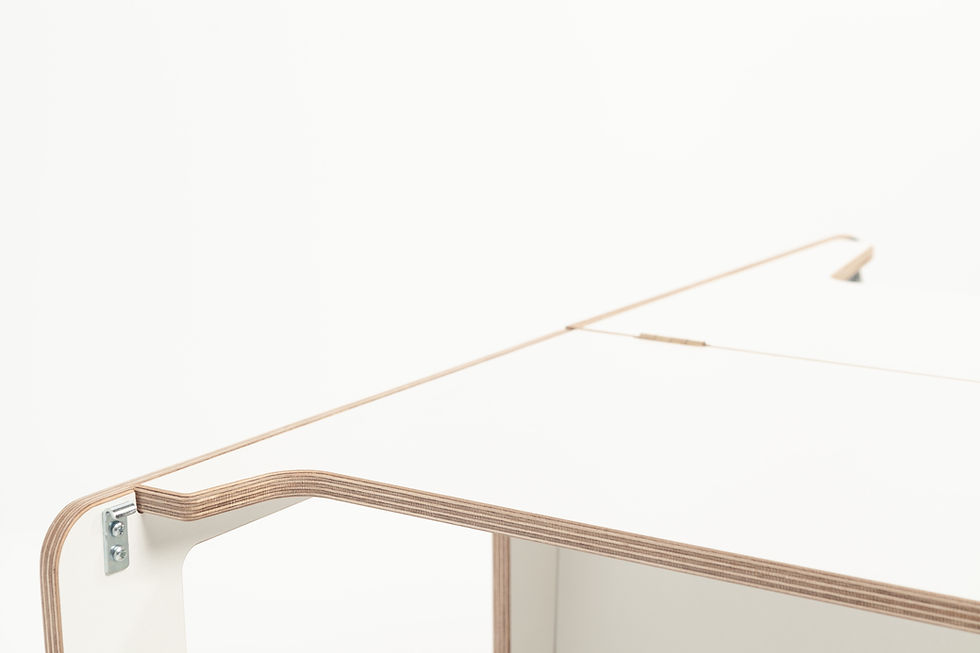 Thumbnail: Convertible kitchen tower for toddler/ CAT white/ Wholesale