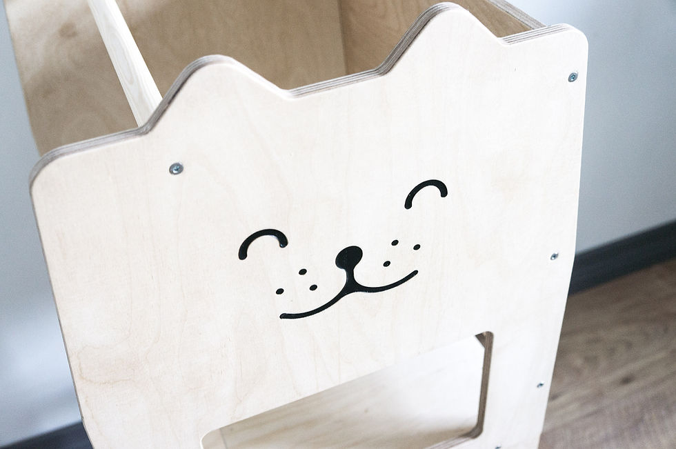 Thumbnail: Convertible kitchen tower CAT NATURAL