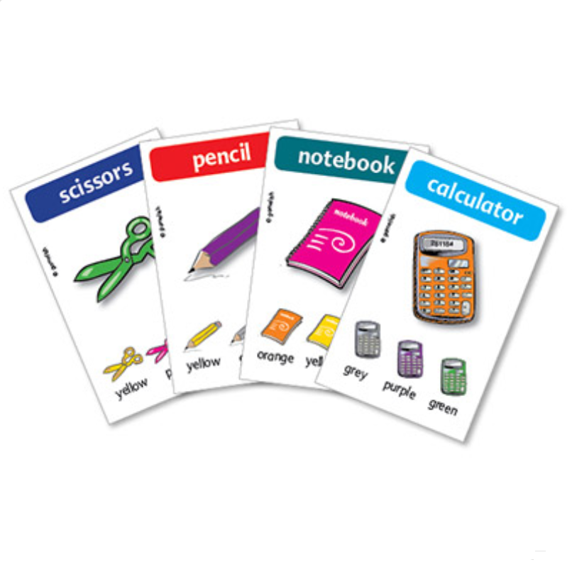 תמונה ממוזערת: רביעיות בצבעים - משחקים לרכישת אוצר מלים בסיסי באנגלית