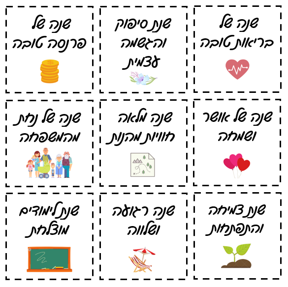 תמונה ממוזערת: כרטיסי "שנה טובה" מתגרדים