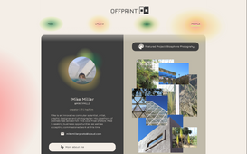 User Experience Design Final Project: Offprint (2021)