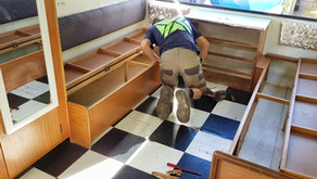 BEFORE, DURING & AFTER - FLOORS