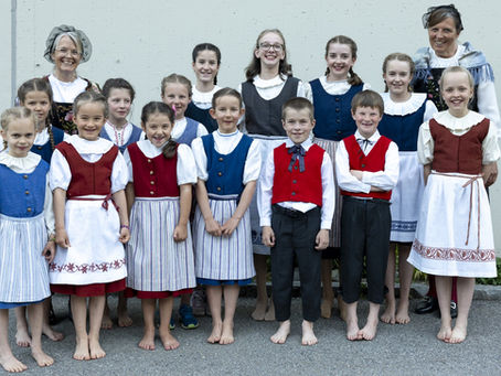 Jodelnachwuchs in Vals