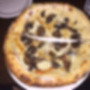 Truffle Oil and Mushroom Pizza - vegetarian