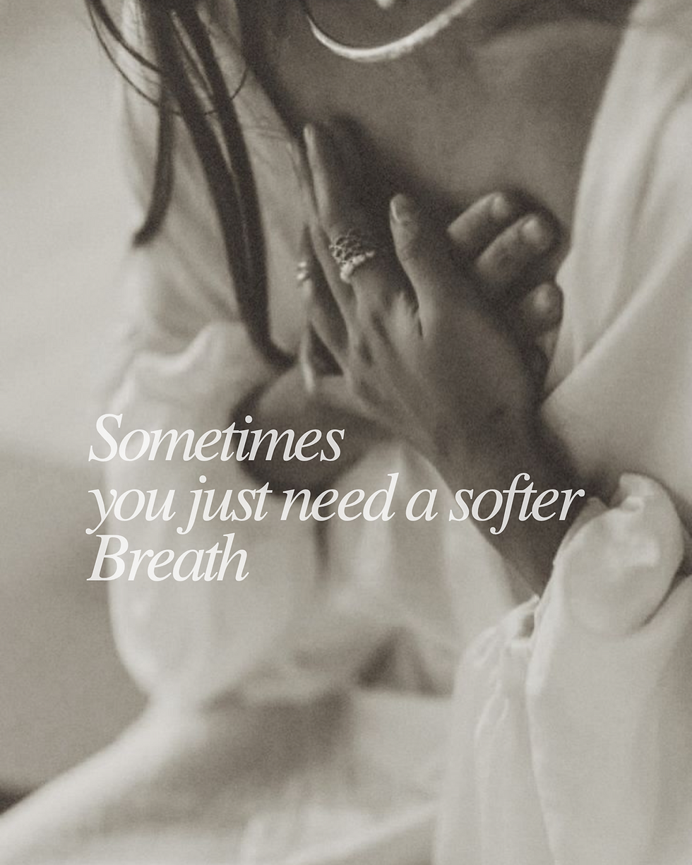 Thở sâu không phải lúc nào cũng đúng – đôi khi bạn chỉ cần thở “mềm”