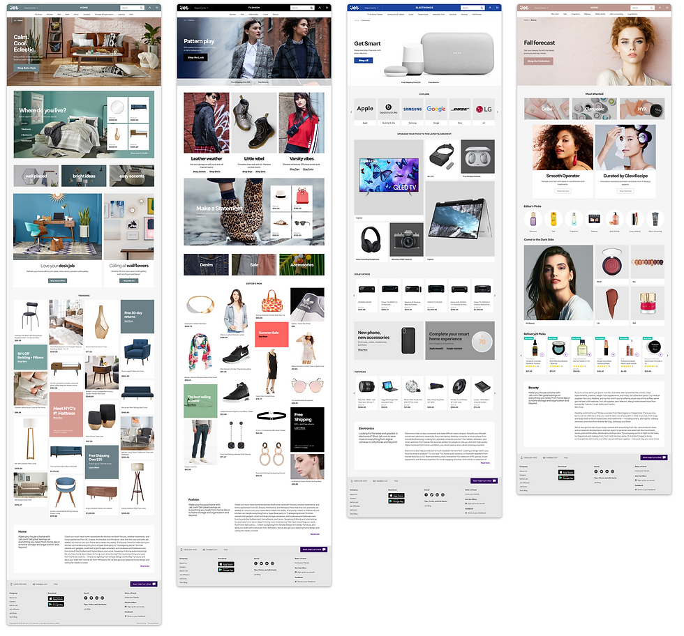 Jet 2.0 Category Pages - Desktop