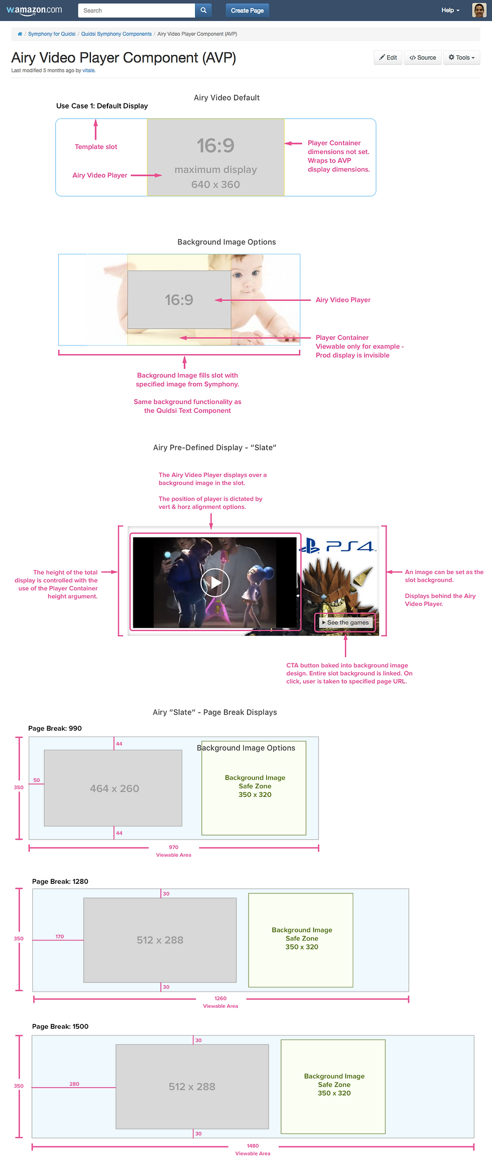 Airy Video Component
