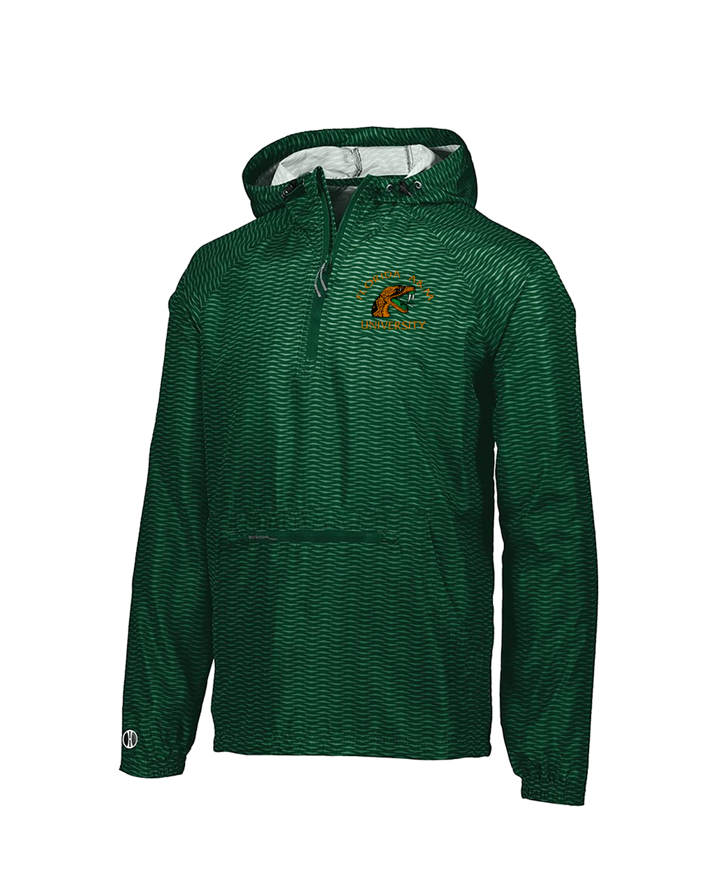 Embroidered Range Packable Pullover