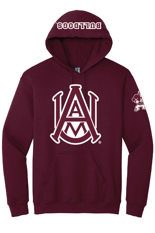 Embroidered Twill Hoodie