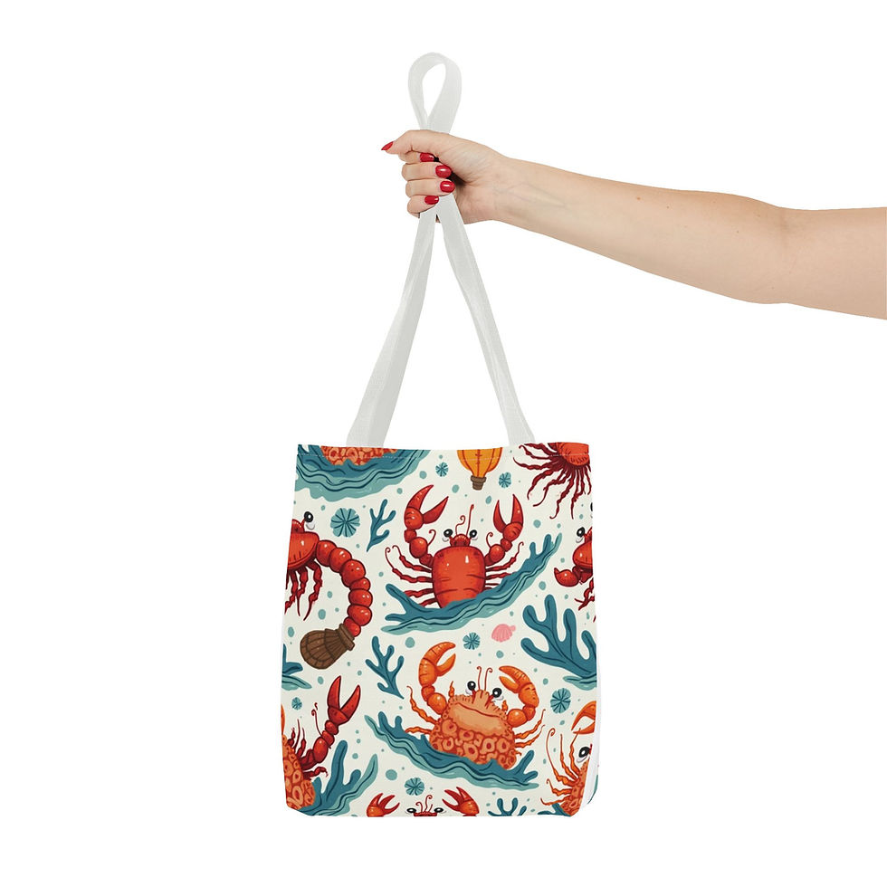 Thumbnail: Whimsical Crab Tote Bag