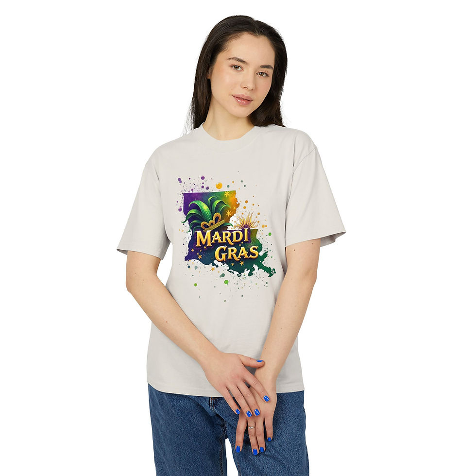 Thumbnail: Faded Tee Mardi Gras Mask Design