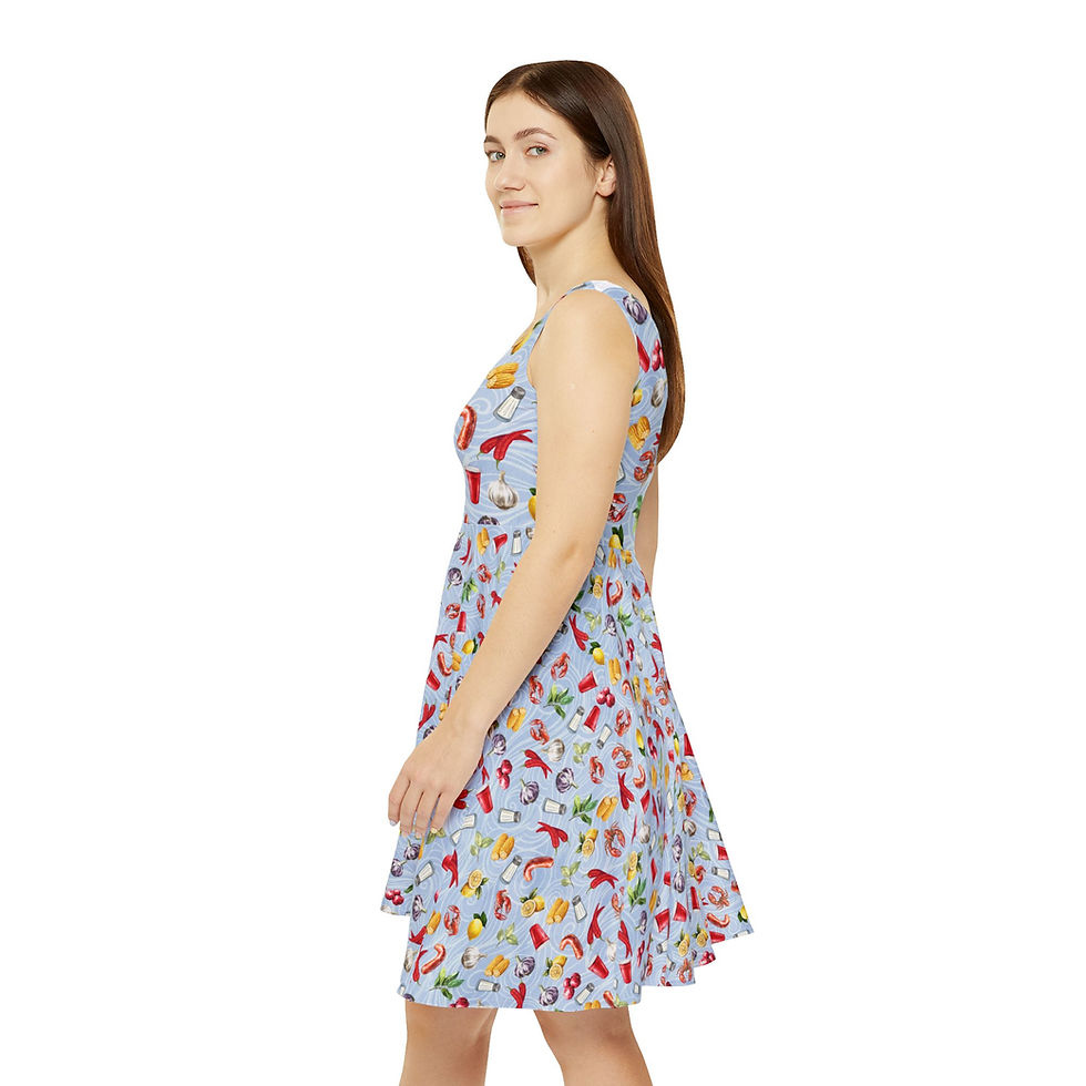 Thumbnail: Colorful Food Print Dress