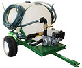 Skid Mount Jet agitation hydroseeding system