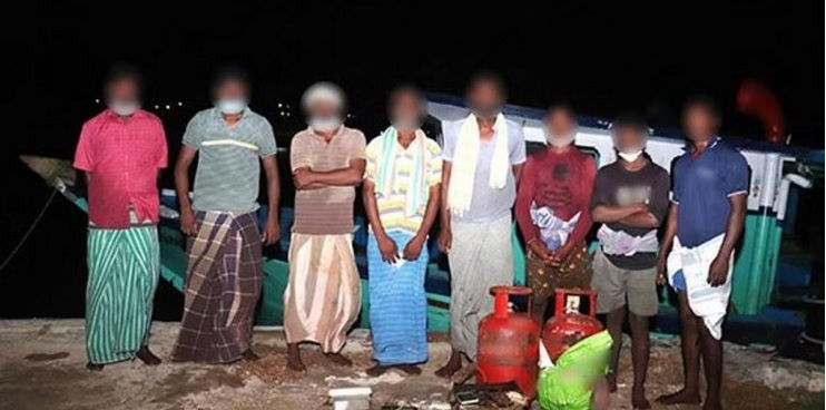 Sri Lankan Navy arrests eight Rameswaram fishermen for alleged violation of IMBL