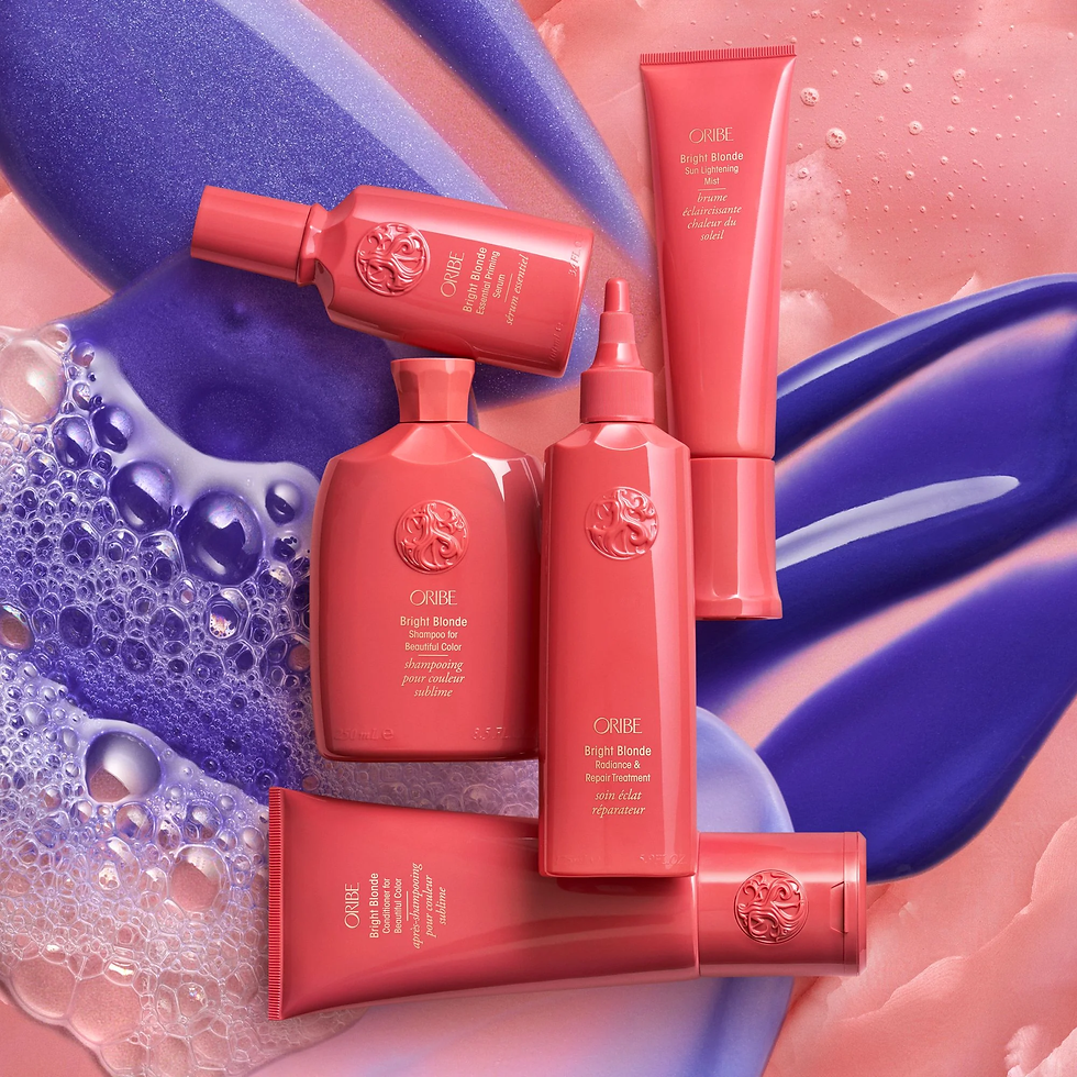 This is a photo of Oribe bright blonde line