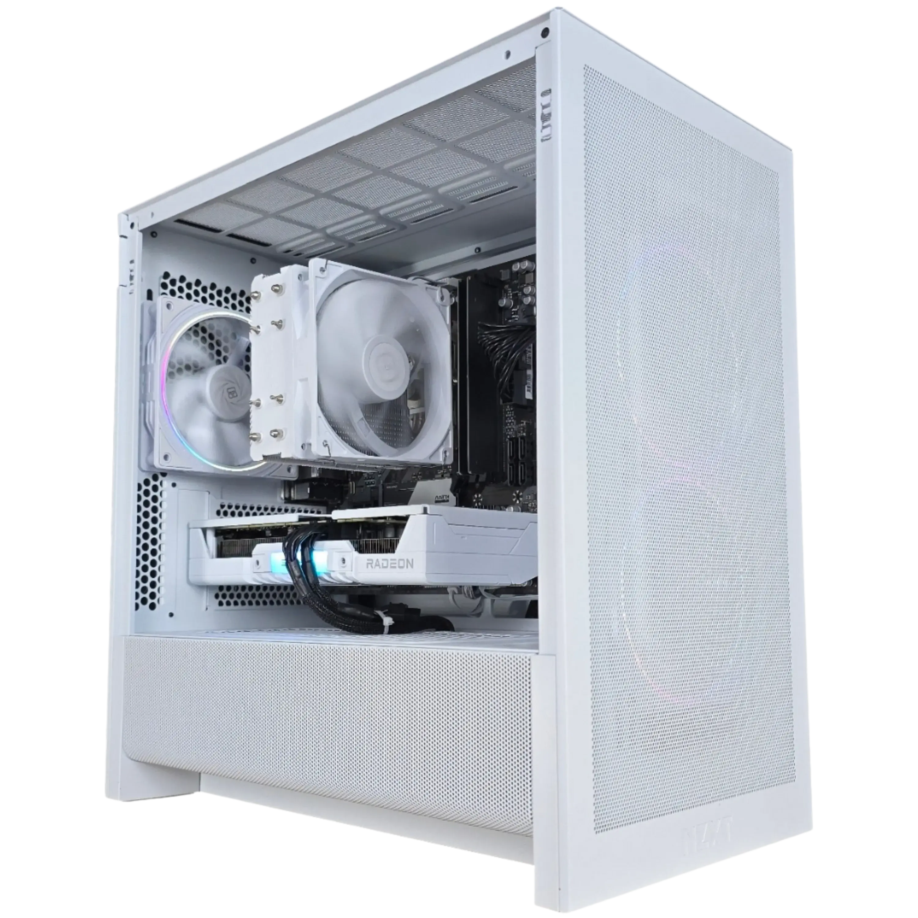 Ryzen 5 7500X3D RTX 5060Ti 8GB White Gaming PC