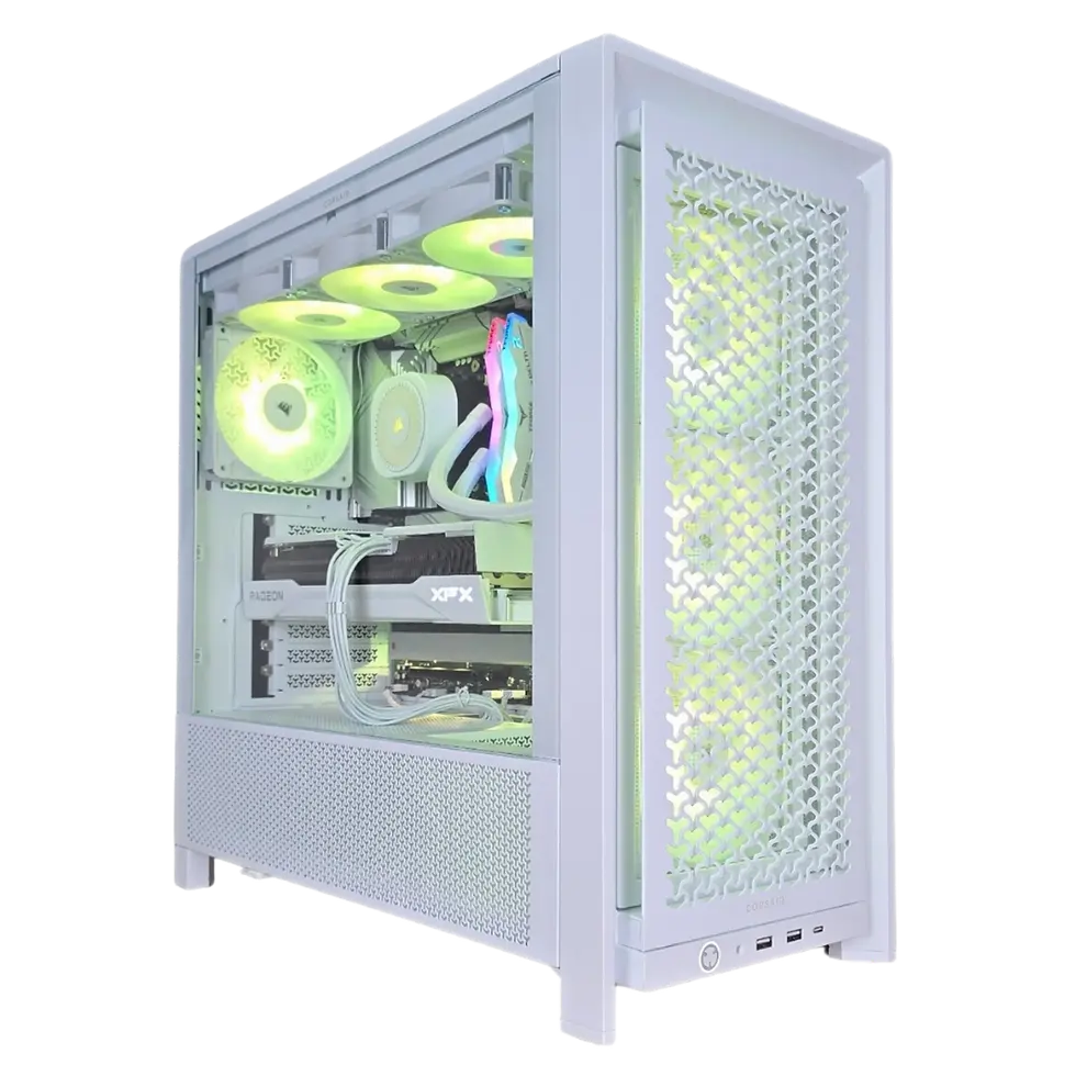 Thumbnail: Ryzen 7 7800X3D RTX 5060Ti 16GB 32GB DDR5 White Gaming PC