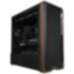 ryzen 7 9800x3d rtx 5080 wood gaming pc