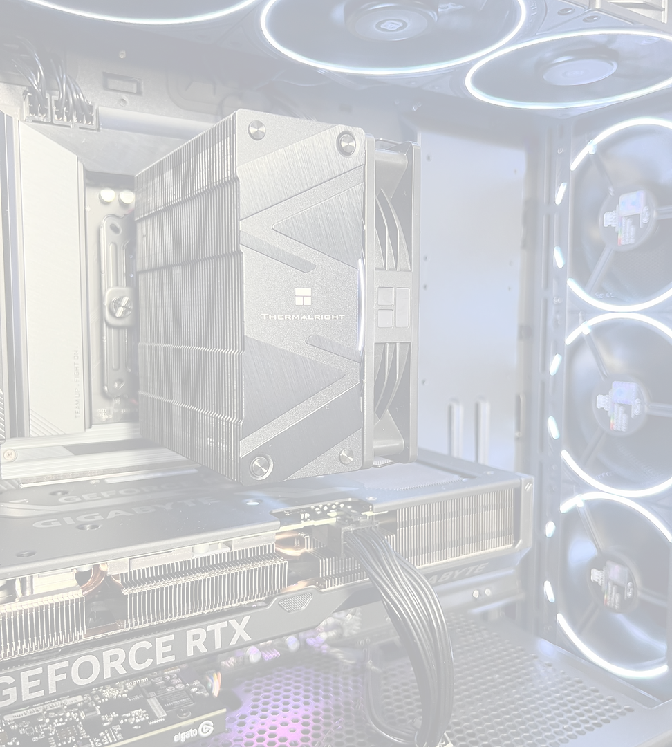 gaming pc with rgb fans