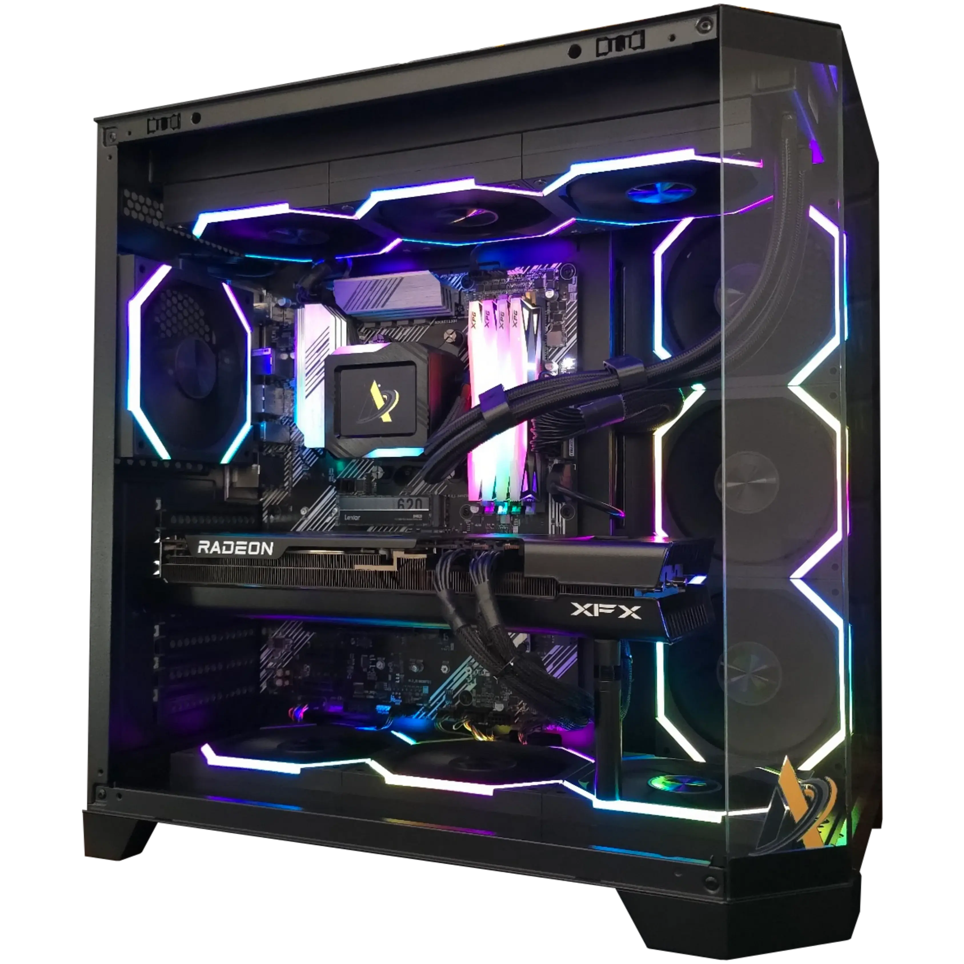 Ryzen 9 5900X RX 7700 XT 32GB DDR4 Gaming PC