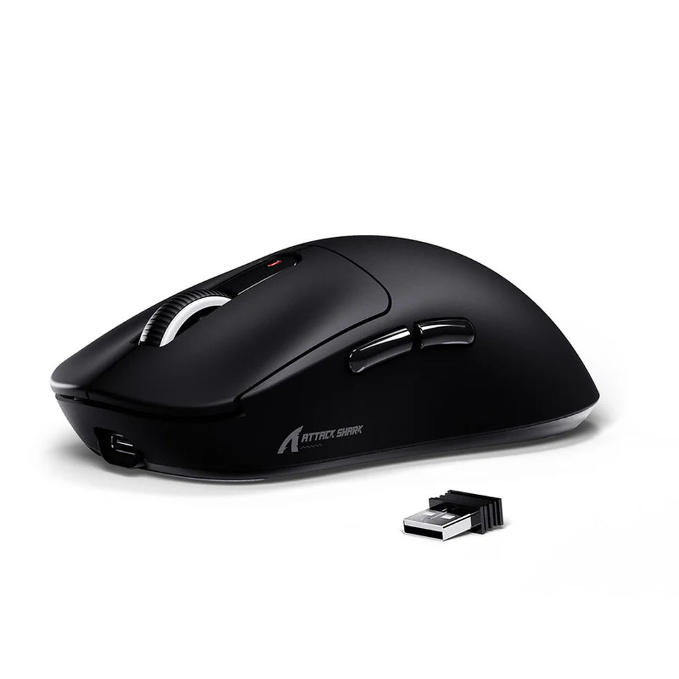 attack shark x3 wireless gaming mouse black