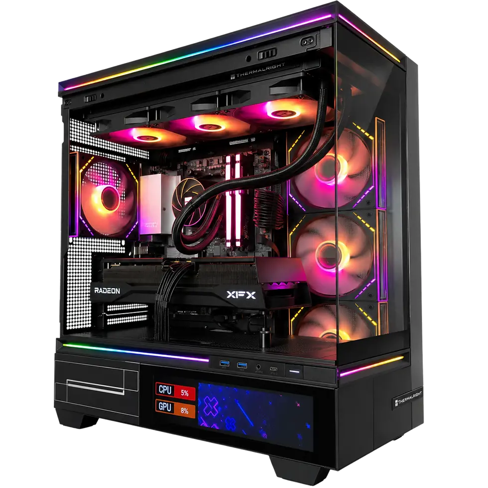 Thumbnail: Ryzen 7 9700X RX 9070 XT Gaming PC