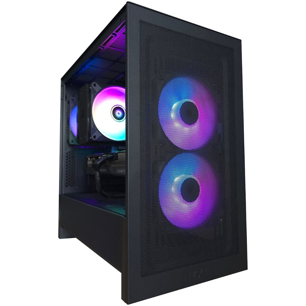 refurbished ryzen 5 7500f rx 7600 xt gaming pc