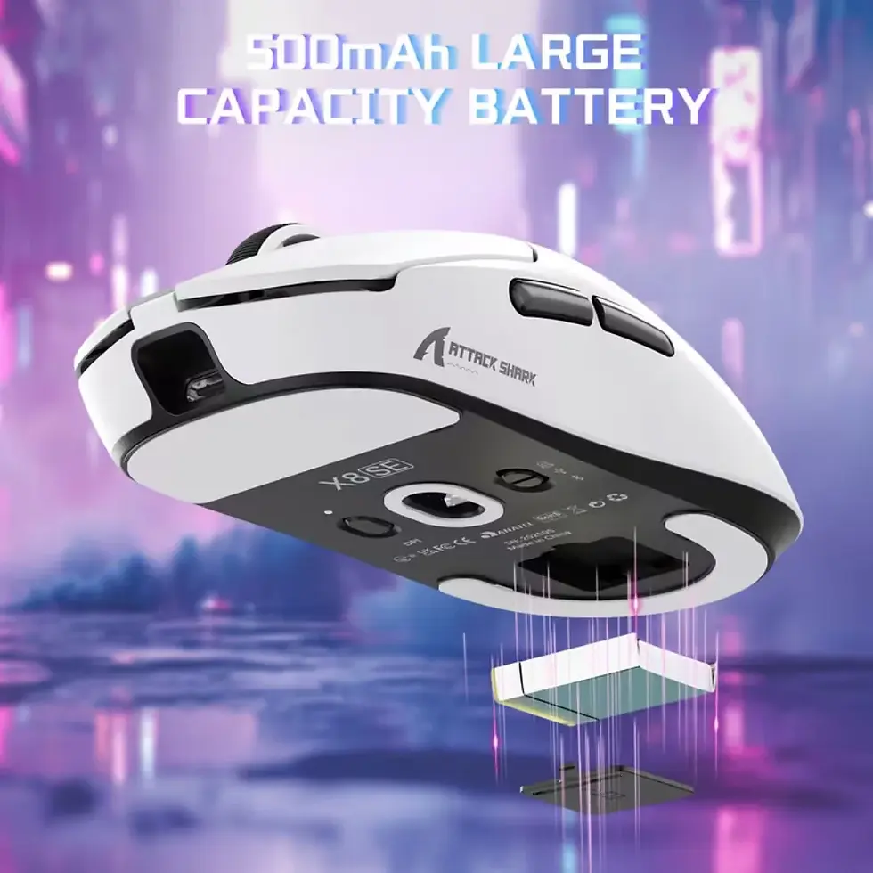 Thumbnail: Attack Shark X8 SE Mouse Black