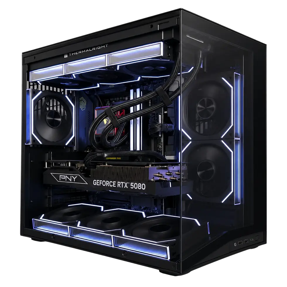 Ryzen 7 9800X3D RTX 5080 32GB DDR5 Gaming PC